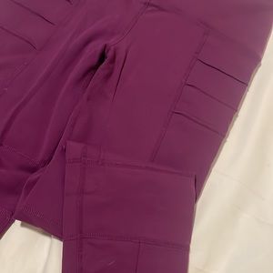 Oiselle moto leggings, size 4